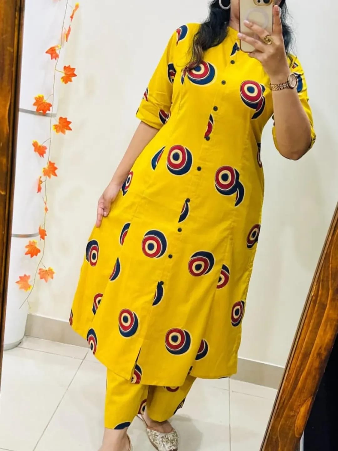 🌸 Premium Cotton Kurti Palazzo Set 🌸