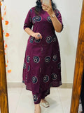 🌸 Premium Cotton Kurti Palazzo Set 🌸