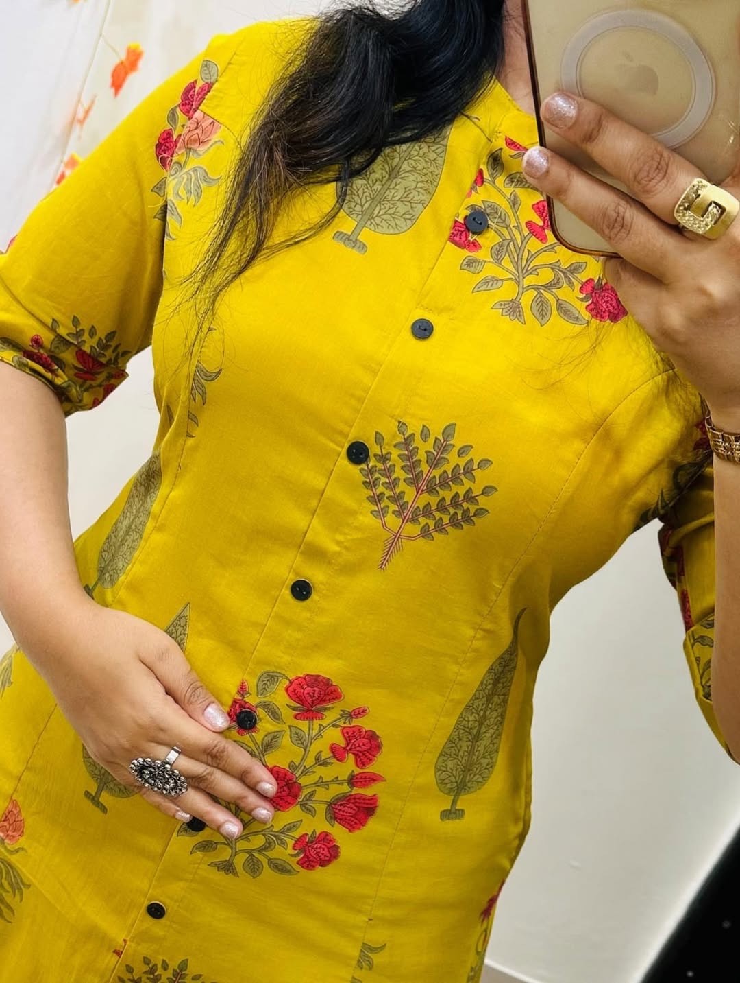 🌸 Premium Cotton Kurti Palazzo Set 🌸