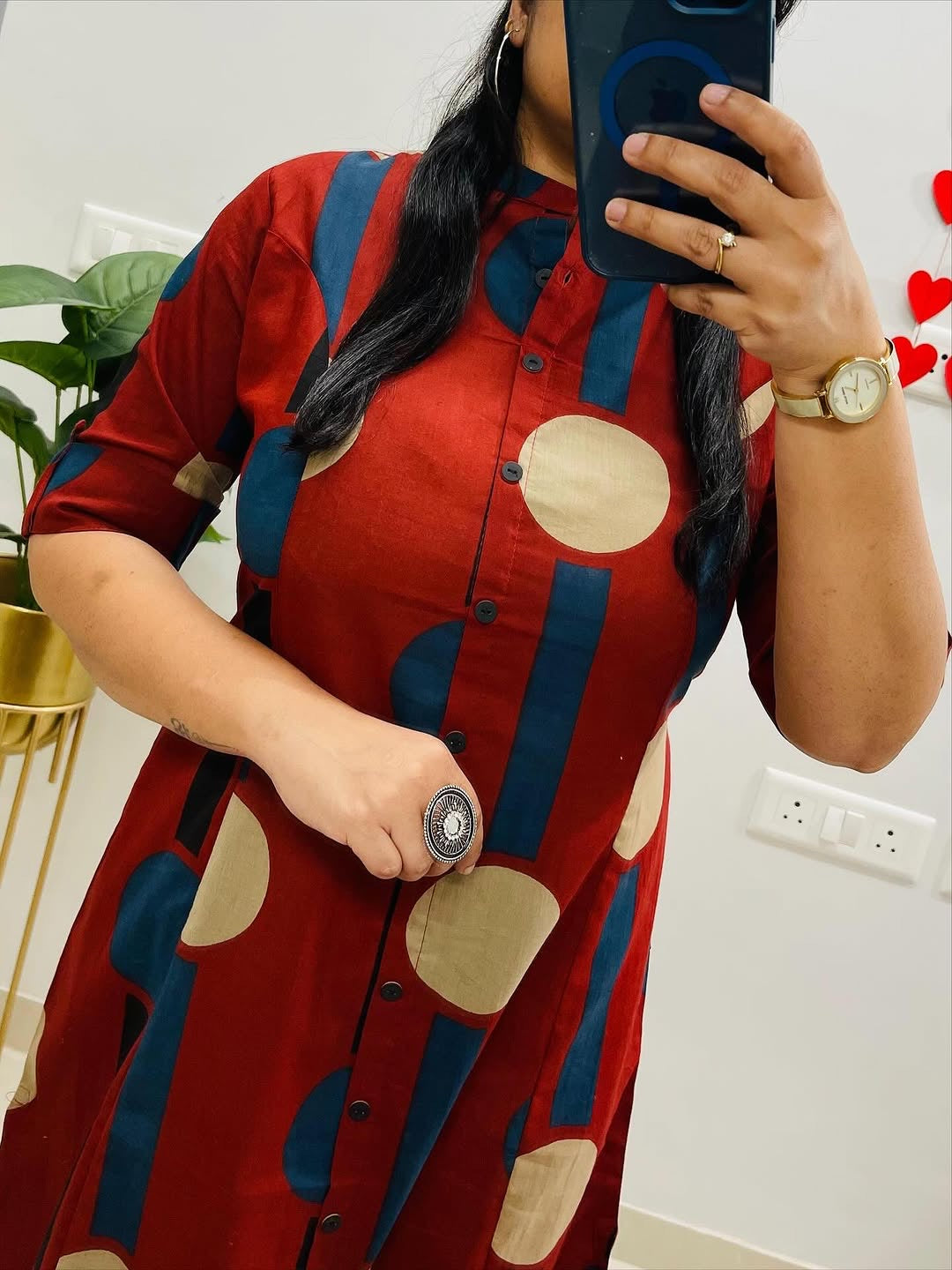 🌸 Premium Cotton Kurti Palazzo Set 🌸