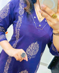 🌸Premium Cotton Kurti Palazzo Set 🌸
